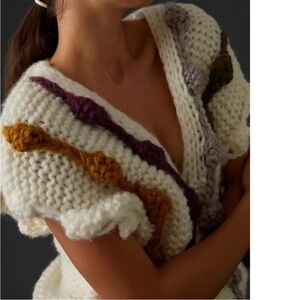 By Anthropologie Bauble Sweater Vest